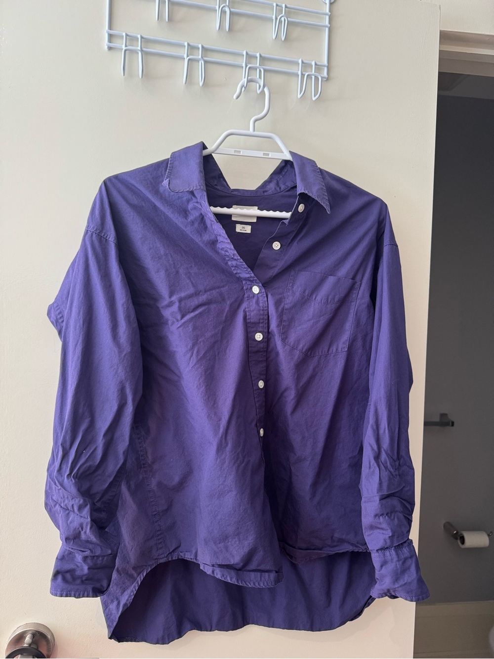 Wilfred Free Violet Button-Up Shirt